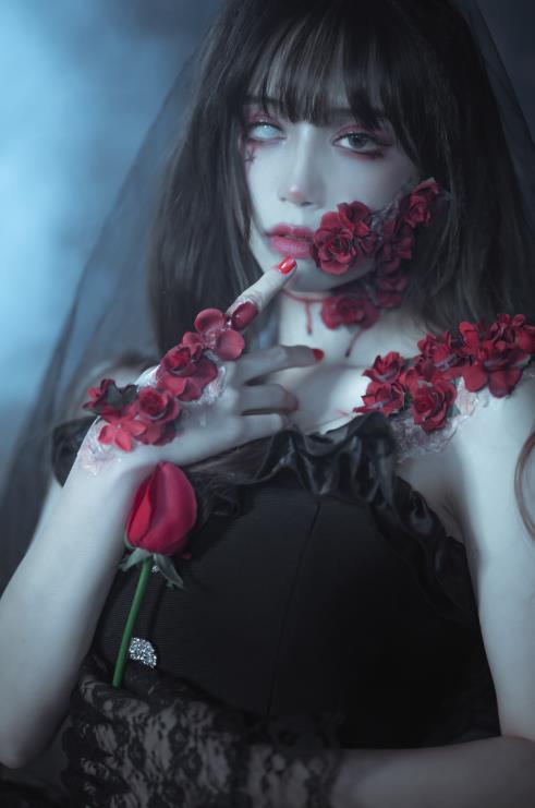 24013102   贰加六 - 暗黑哥特新娘   22P-342M