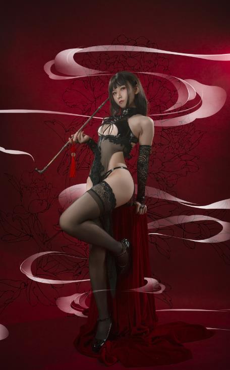 24011801   uki雨季 - 靡烟旗袍  20P-242M