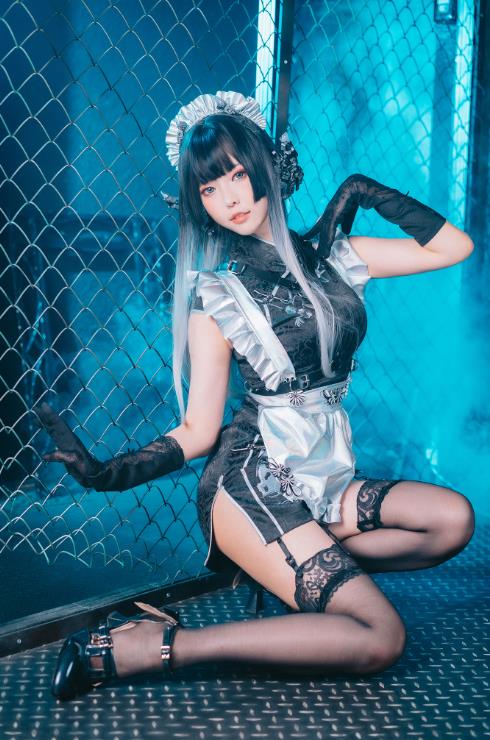 24011002  ElyEE子 - 賽博女僕 Melanite黑榴石  30P-102M