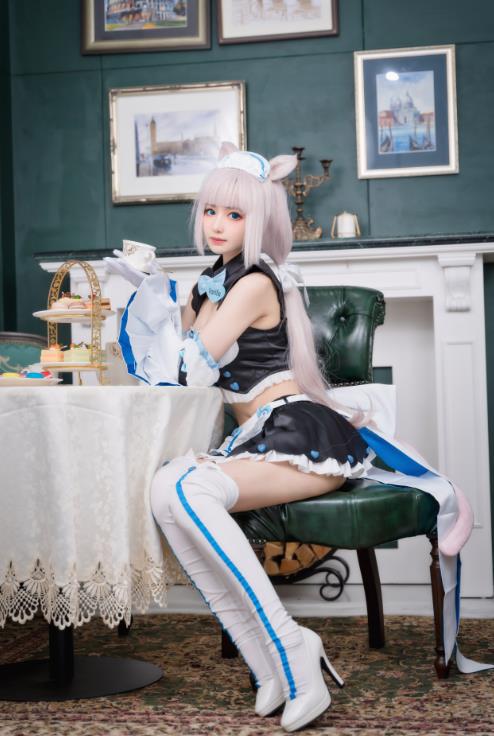 24012110  Shika小鹿鹿 - 猫娘  9P-65M