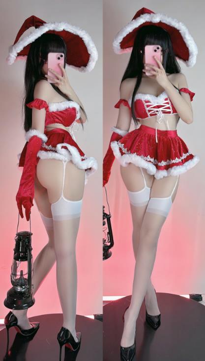 24021613  miko酱ww - 圣诞魔女  45P-546M