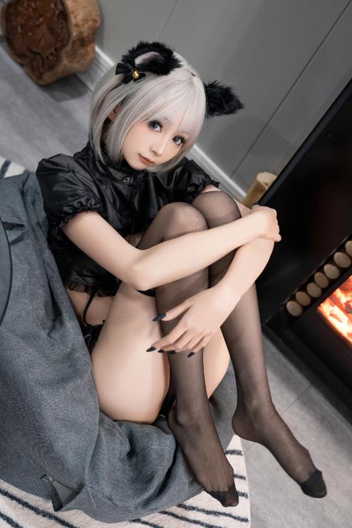 24032216  金鱼kinngyo(花音栗子) - 迷路的黑猫  76P+2V-764M