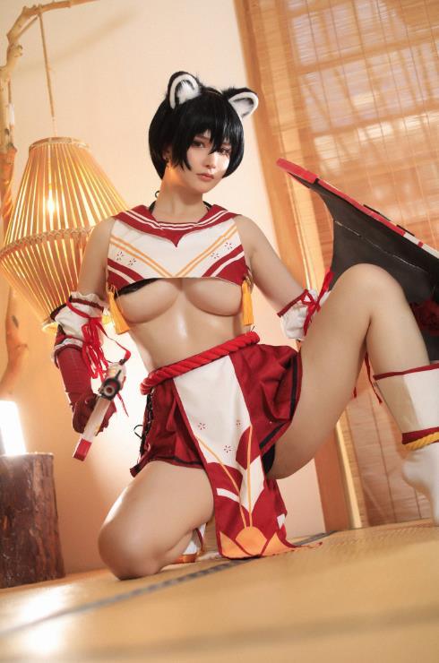 24042302   前羽 - 碧蓝档案 春日椿  33P-35M