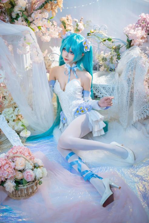 24050511  艾西Aiwest – 初音 粉蝶花  44P-160M