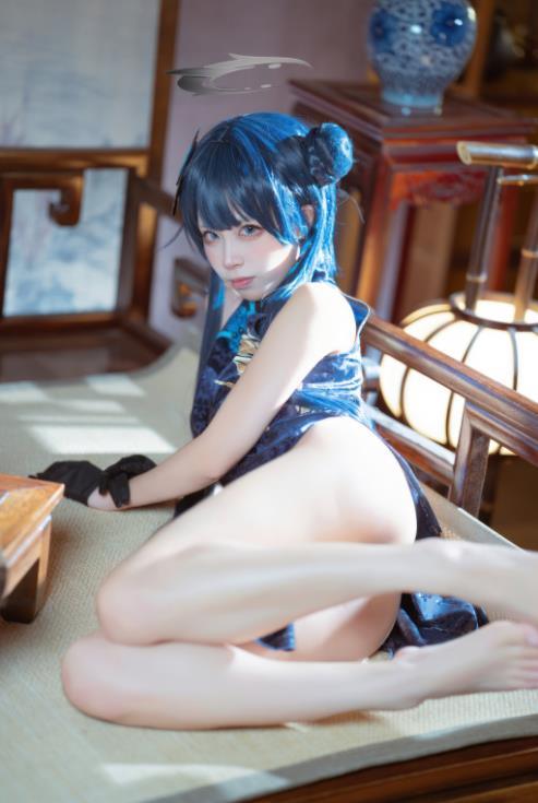 24050519  是三不是世w – 碧蓝档案 妃咲旗袍 42P-269M