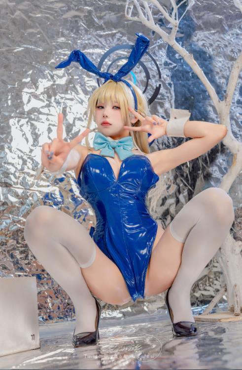 24052319   咬人小小兔 - 2月作品 碧蓝档案-飞鸟马时  99P+1V-2.22G