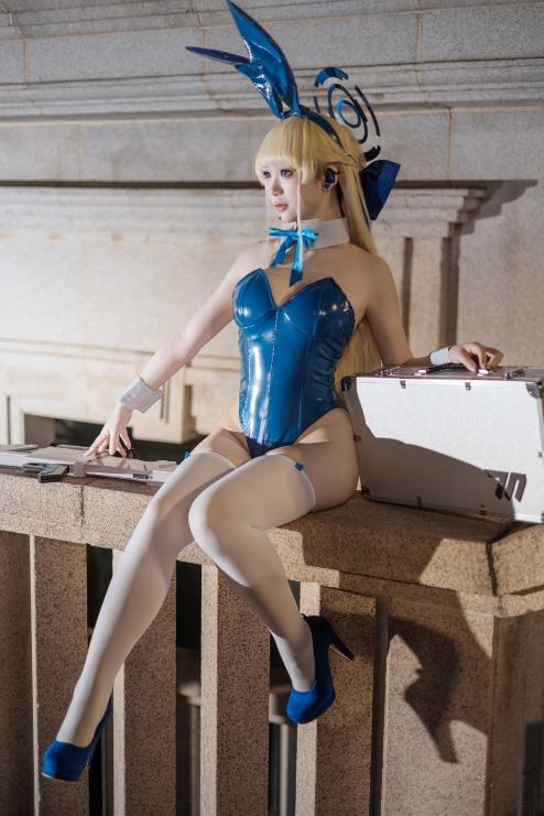 24081319   樱落酱 - 蔚蓝档案 toki兔女郎  32P-322M