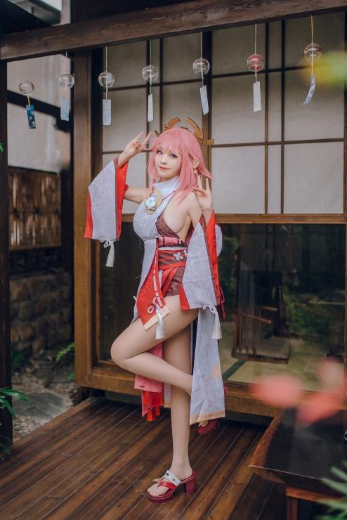 24081301  miko酱ww - 原神 八重神子 31P-565M