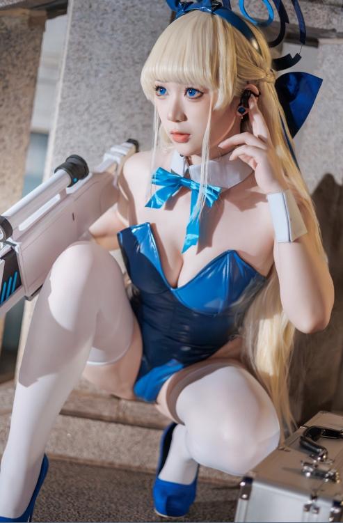 24081319   樱落酱 - 蔚蓝档案 toki兔女郎  32P-322M