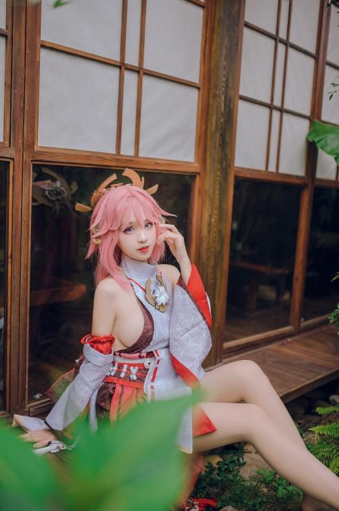 24081301  miko酱ww - 原神 八重神子 31P-565M