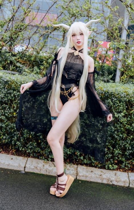 24090810  凰儿 - 闪灵泳装  14P-47M