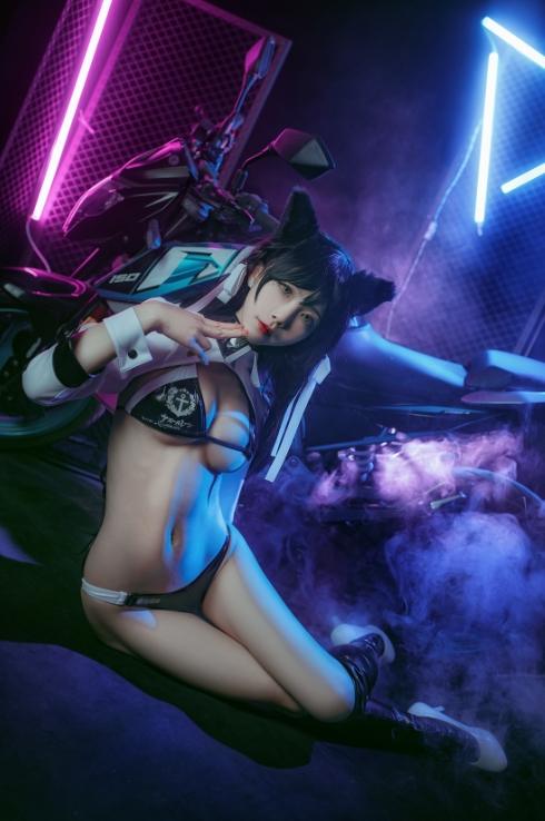 24092004  水淼Aqua - 爱宕犬 机车  17P-167M