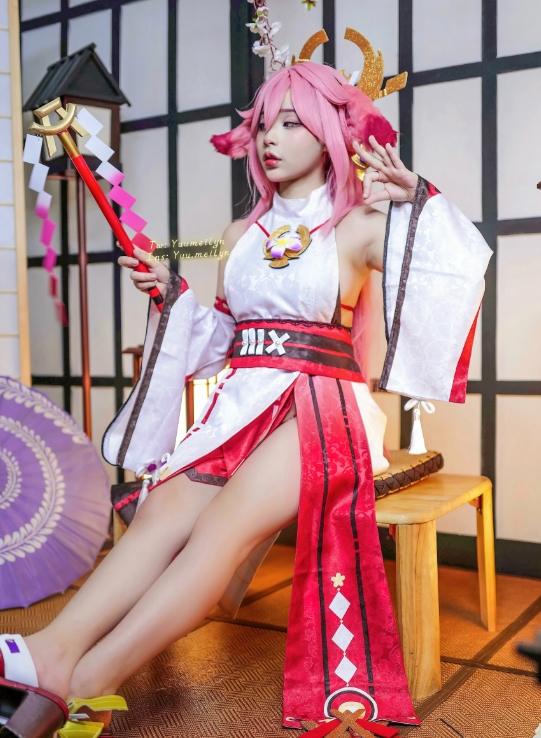 24120718   Yuumeilyn -  Yae Miko  Genshin Impact 53P+2V-695M