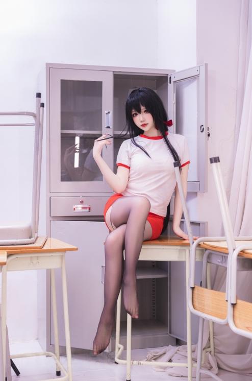 24123109  雪晴Astra - 碧蓝航线 大凤体操服  55P-735M