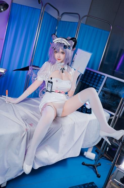 25012709   雪晴Astra - 2024万圣节 护士刻晴  66P+4V-1.9G