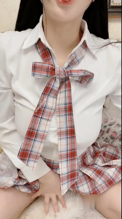 25022316  朱可儿 - JK校服 1V-428M