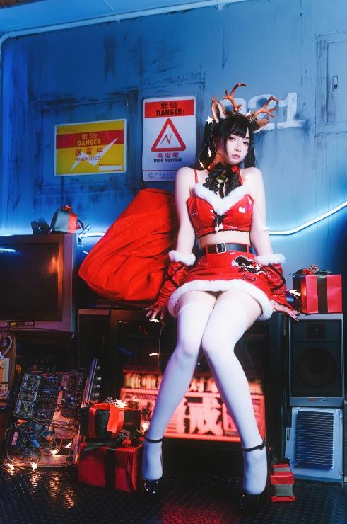 25030118   落落Raku - 圣诞兔女郎 63P+1V-800M