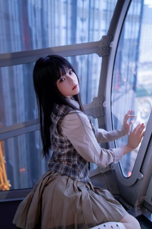 25031420  桜桃喵 - 制服摩天轮 27P-667M