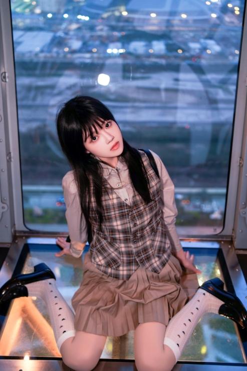 25031420  桜桃喵 - 制服摩天轮 27P-667M