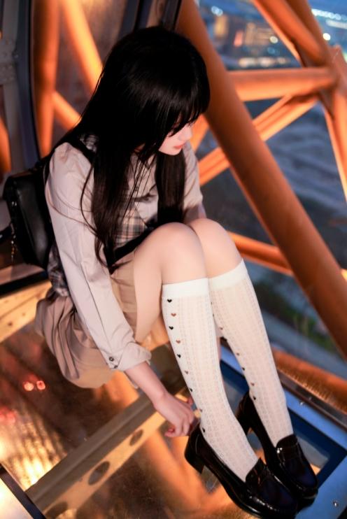 25031420  桜桃喵 - 制服摩天轮 27P-667M