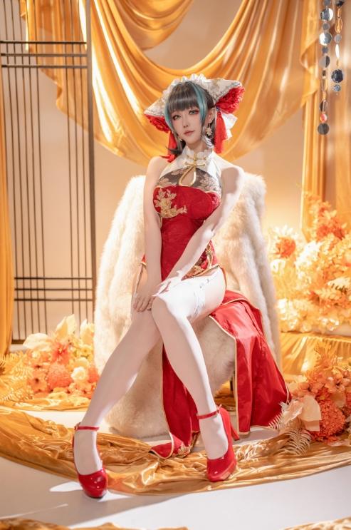 25042720  星之迟迟 - 碧蓝航线 柴郡新年  50P+1V-988M