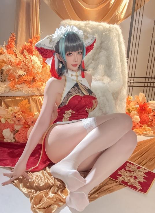 25042720  星之迟迟 - 碧蓝航线 柴郡新年  50P+1V-988M