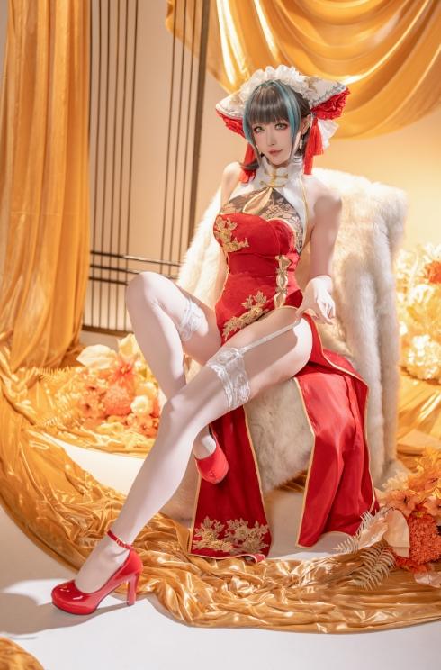 25042720  星之迟迟 - 碧蓝航线 柴郡新年  50P+1V-988M