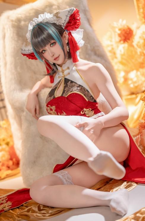 25042720  星之迟迟 - 碧蓝航线 柴郡新年  50P+1V-988M