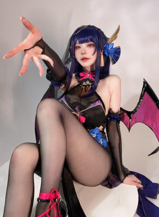 25031913  安食AJIKI - 原神 雷电将军魅魔 35P-259M