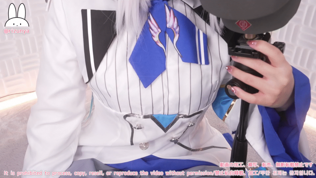 [rizunya][FC]2025-05-04 【実写コスプレASMR】に◯さんじリ◯・ヘルエ◯タのコスプレで生音濃厚耳舐め♡ねじ込む舌で奥までぐっぽり♡耳舐めASMR♡【りずな】