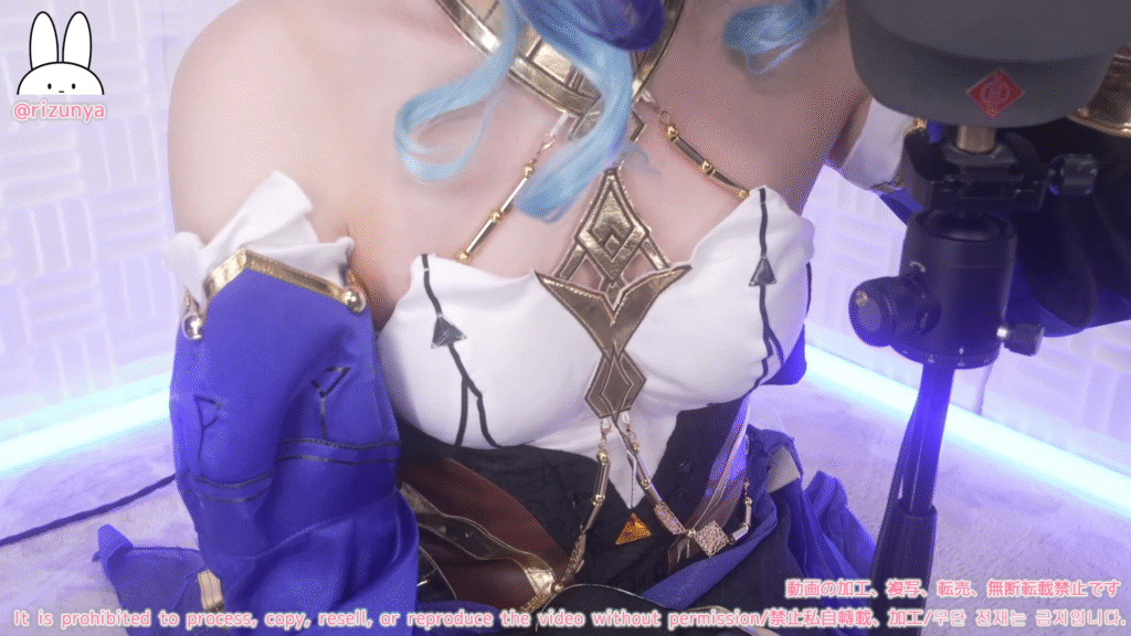 [rizunya]2025-04-06 【実写コスプレASMR】原ネ申レ◯ラのコスプレで今日だけは睡眠妨害級♡ねっとり絡みつく耳奥責め♡耳舐めASMR♡【りずな】