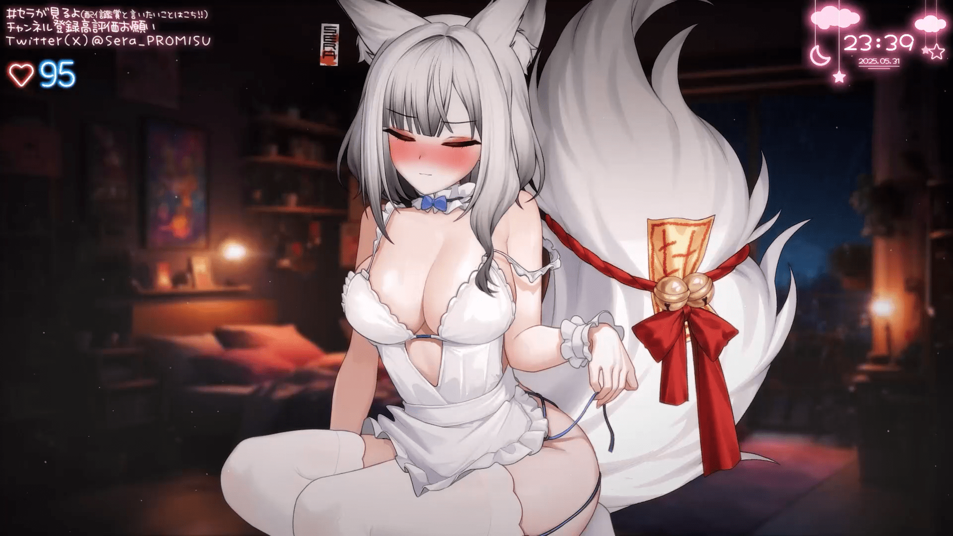 [セラ_Sera]2025-06-01 【黒3DIO耳舐め】んふっ♥こっちの耳も舐めてやる♡おぬしの感じてる声がたまらんのぅ【PROMISUセラ】
