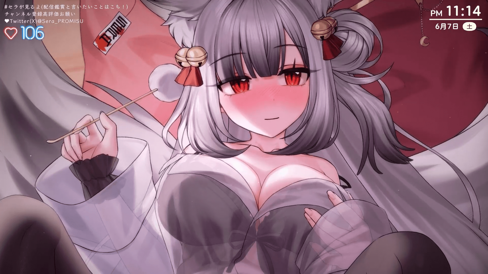 [セラ_Sera]2025-06-08 【黑3DIO耳舐め】んっ…♥耳の奥まで舌突っ込まれる感覚…クセになるじゃろ？♡【PROMISUセラ】