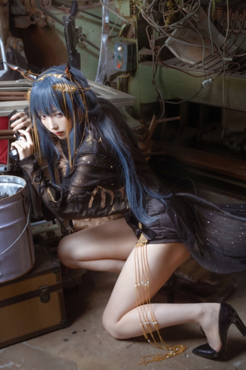 25072907  切切celia - 明日方舟 陈 音律联觉 12P-188M