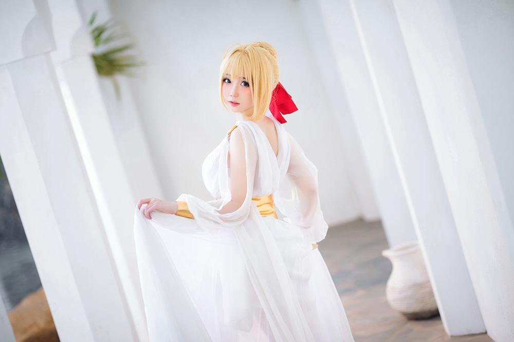 焖焖碳 – NO.047 FGO 尼禄睡裙 [27P-239MB]