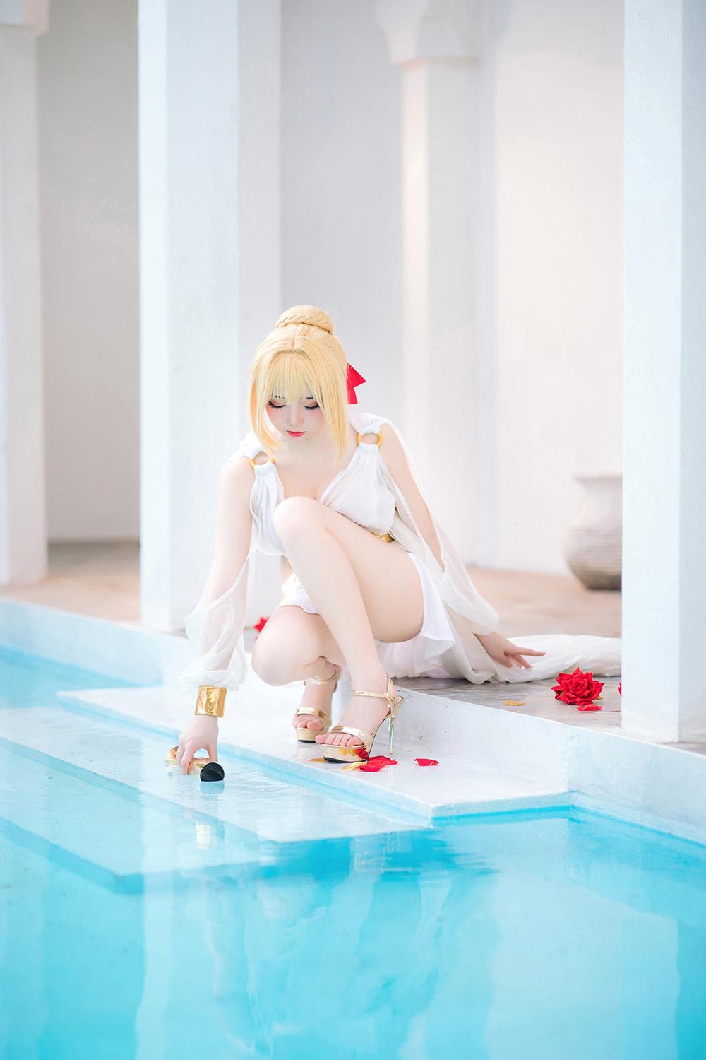 焖焖碳 – NO.047 FGO 尼禄睡裙 [27P-239MB]