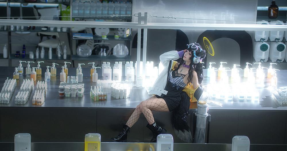 一千只猫薄禾 – NO.019 蔚蓝档案 猫冢响 [18P-191MB]