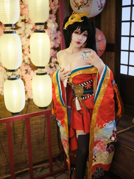 25102809  一米八的大梨子 - 碧蓝航线 大凤 和服 31P-297M