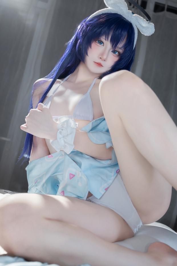 25100110  纸悦Etsu_ko  蔚蓝档案 优香睡衣 35P-616M