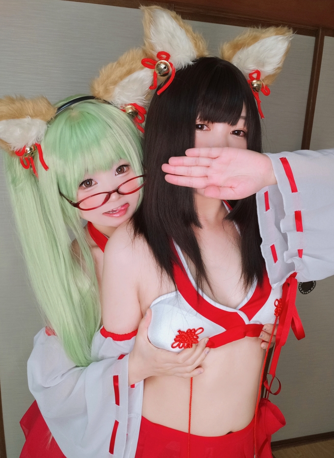 25112614  弥生KIzami大魔王 X ひめの星遥 - 双人写真 117P-730M