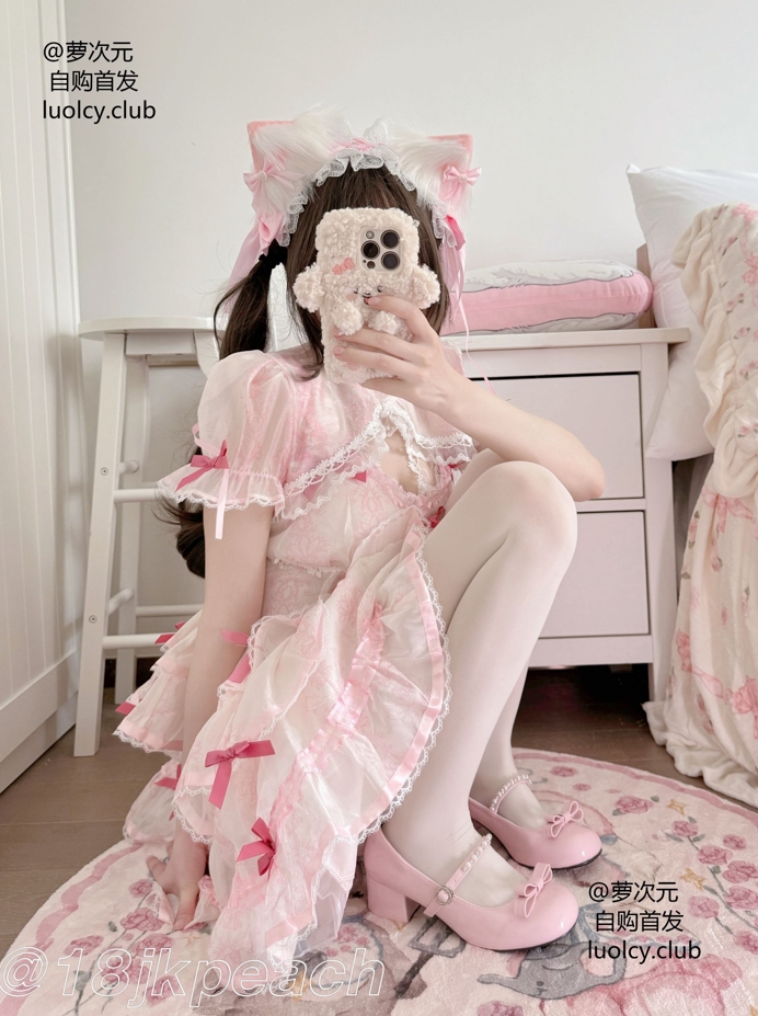 25123019   仙仙桃 - 粉色洛丽塔 52P-28M