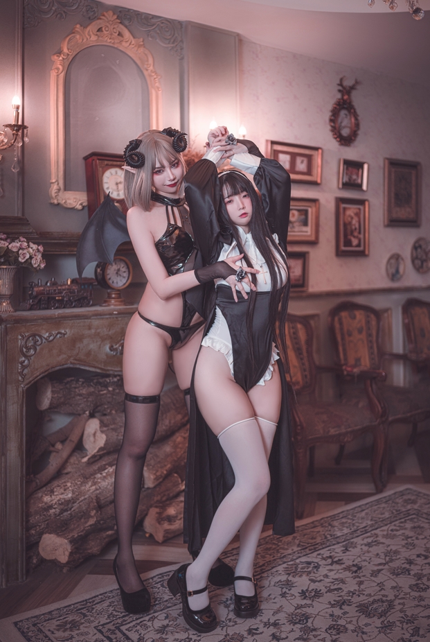 25123014  落落Raku - 修女与恶魔 49P+1V-519M