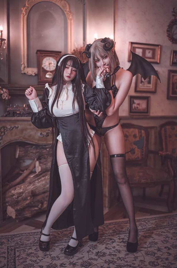 25123014  落落Raku - 修女与恶魔 49P+1V-519M