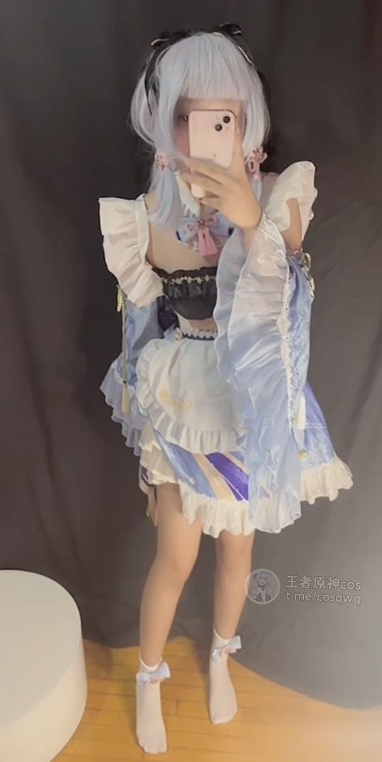 25123016   沐沐酱 - 女仆神里凌华 6V-627M