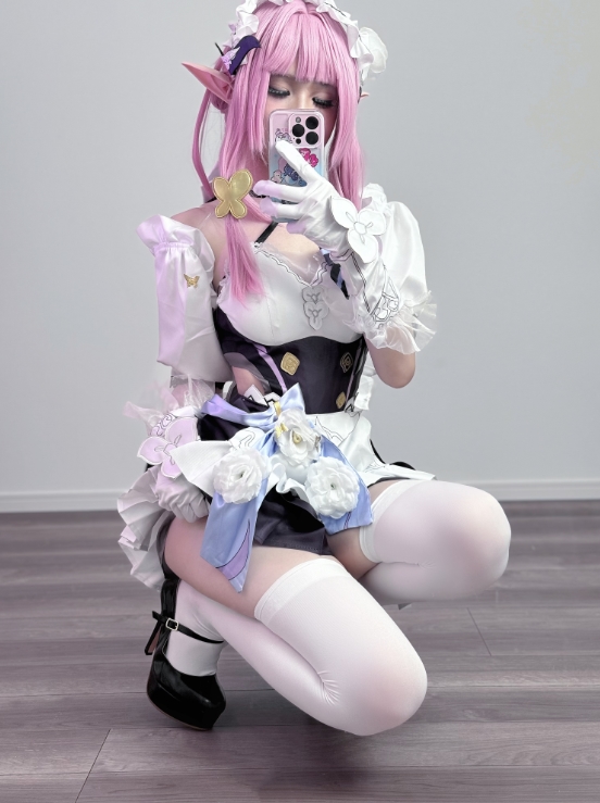 26010720  幼愛Youmeko - 崩坏三 爱莉希雅女仆装 20P-68M