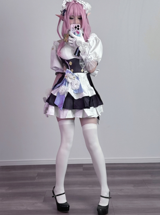 26010720  幼愛Youmeko - 崩坏三 爱莉希雅女仆装 20P-68M