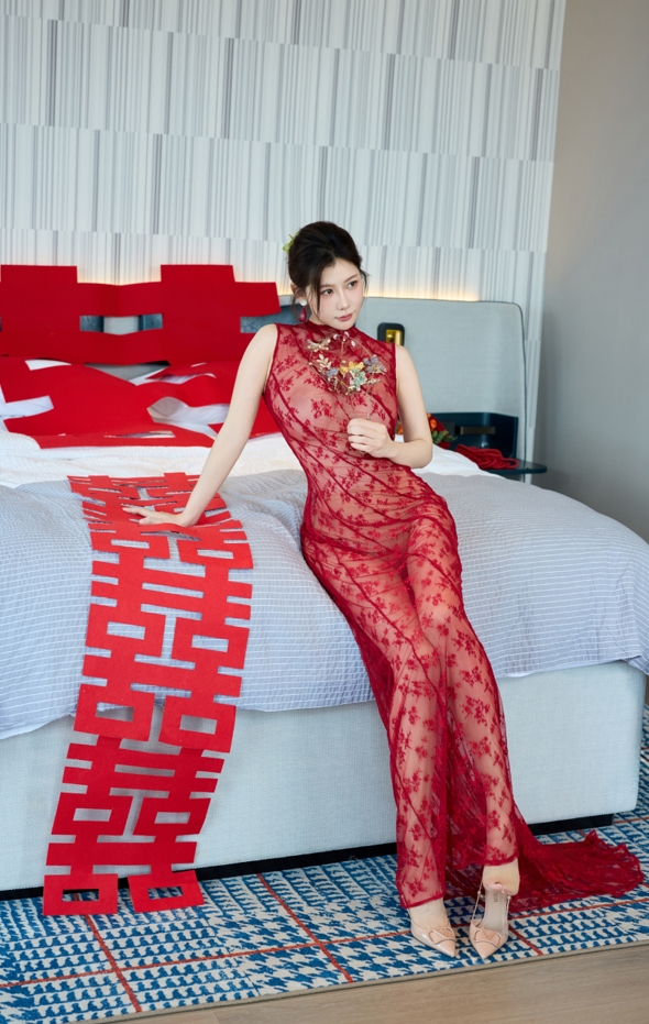 26021805  尹甜甜 - 新娘晨袍 出嫁 85P-1.82G