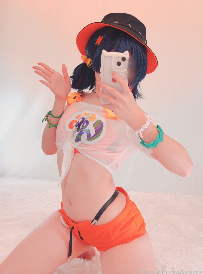 26030711  Ayame - 绝区零 铃 夏日 33P+4V-155M