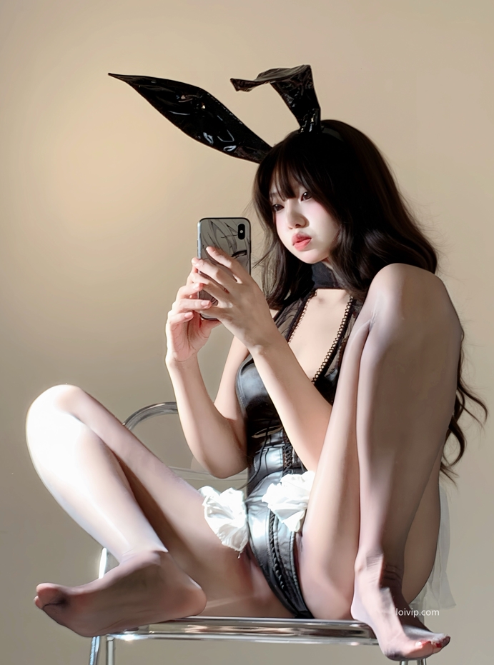 26031704  你的真真U - 黑丝兔兔 50P+2V-224M