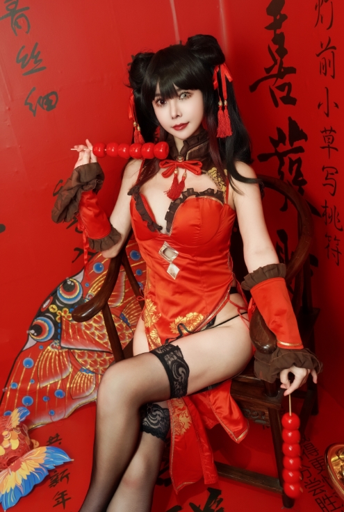 26032919  亚马逊鲶鱼 - 时崎狂三 旗袍 25P+1V-547M